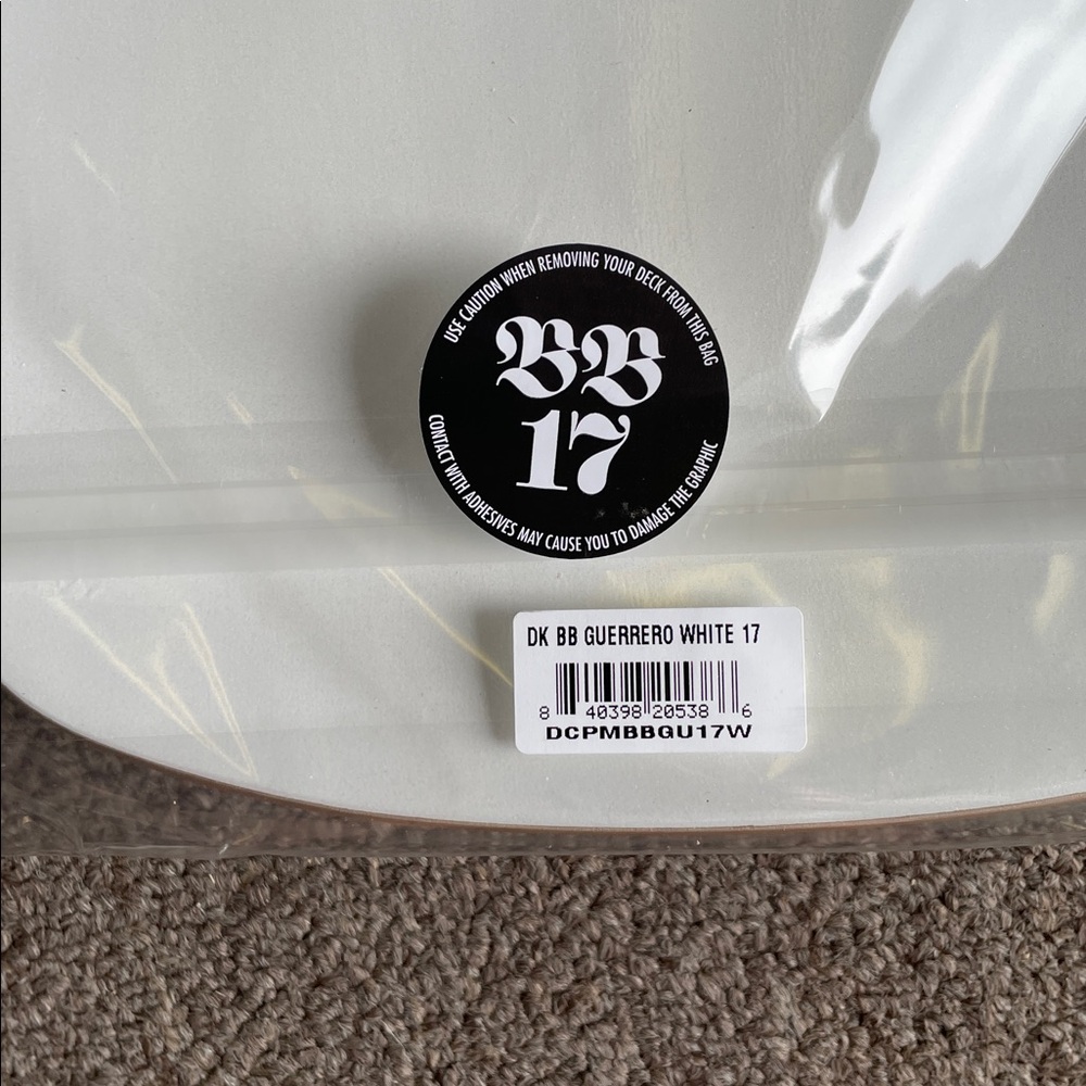 Powell Peralta Ornate White Skateboard Deck Series 17 Limited Edition - Picture 4 of 4